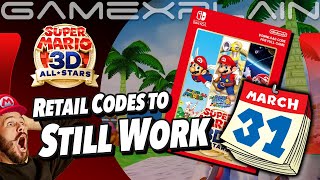 Download Codes for Super Mario 3D All-Stars Will Still Work After March 31st!