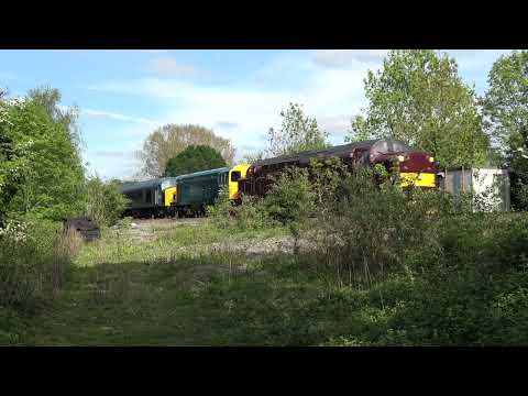 37706, 20066 & 45108 0Z20 Barrow Hill North Jn to Swanage
