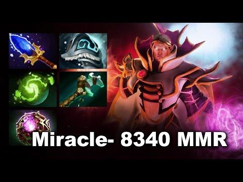 Miracle- Invoker 8340 MMR EU West Dota 2