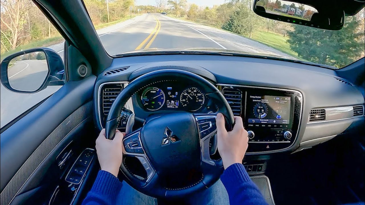 2021 Mitsubishi Outlander PHEV - POV Test Drive (Binaural ...
