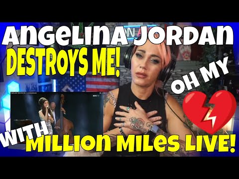 Angelina Jordan DESTROYS ME! | Angelina Jordan "Million Miles" LIVE REACTION