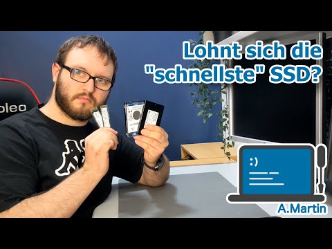 Lohnt sich die "schnellste" SSD? HDD vs SSD (SATA, m.2 SATA, NVME)