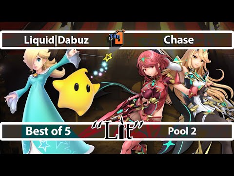 Smash LITvitational - Liquid | Dabuz (Rosalina) v. Chase (Pyra/Mythra) - CFL SSBU