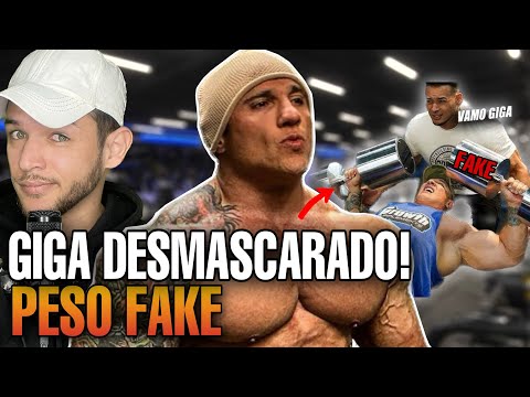 Fabio Giga DESMASCARADO peso FAKE