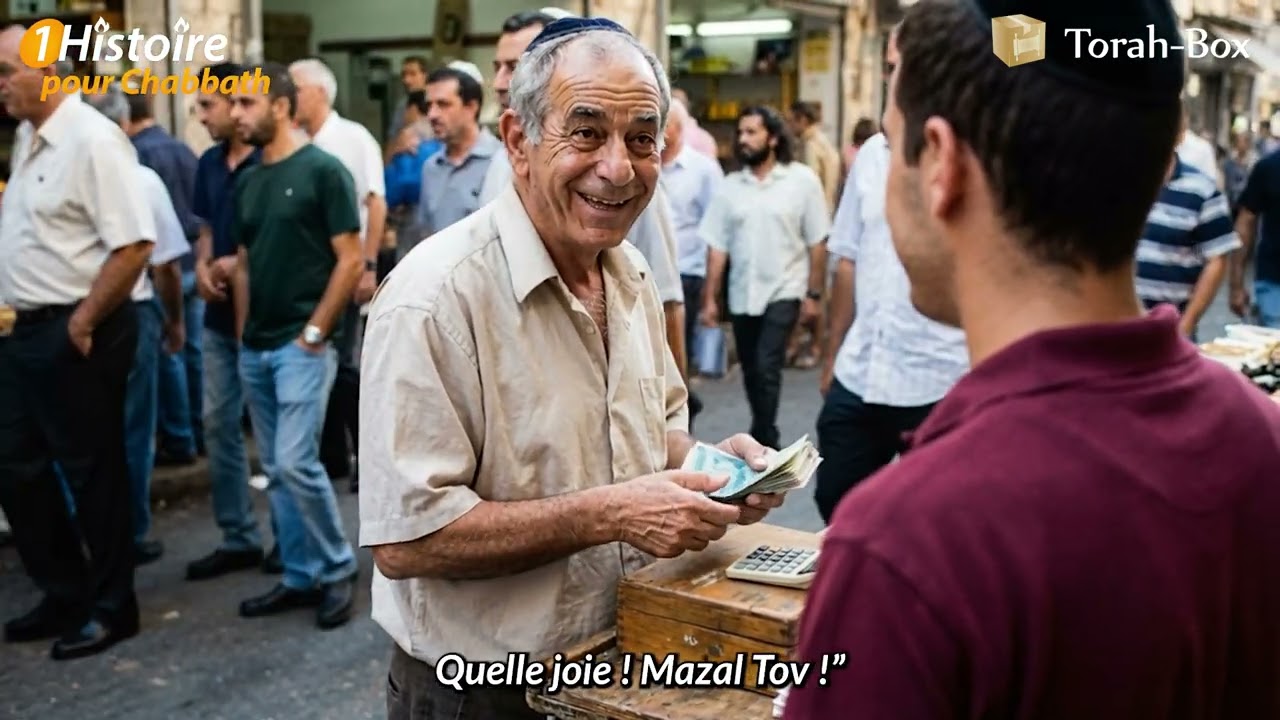 AVI, LE MARCHAND DU SOUK DE TEL-AVIV 🛍️ Histoire pour Chabbat (Binyamin Benhamou)