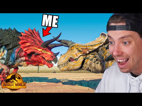 Playing as Ultimasaurus in Jurassic World Evolution 2