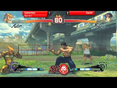 SSFIV2012AE RT5 DM MCZ Gackt (FeiLong) vs AVM Gamebee (Adon)