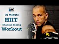Calorie Killer 20 Minute Shadow Boxing HIIT Workout For Beginners At HOME