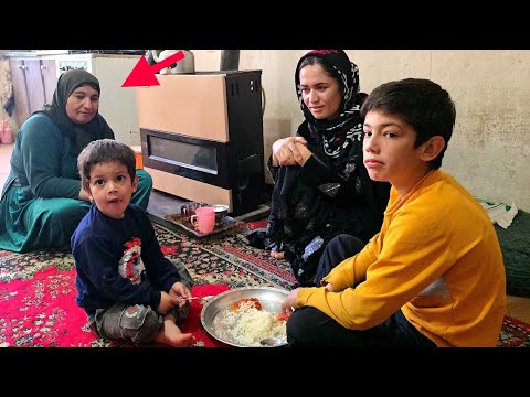 Homeless Shahla and her children leave her aunt’s poor shelter, still searching for peace 😢🏡