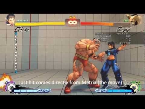 Ultimate Sakura - Street Fighter IV Arcade Edition Mod Showcase (PC) HQ