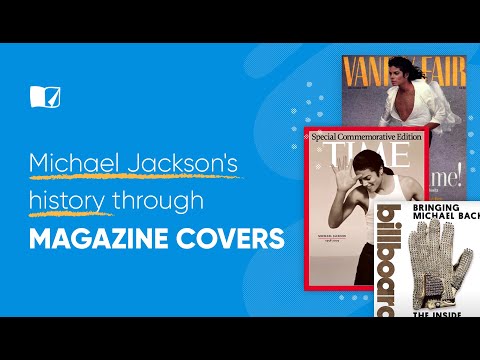 Michael Jackson's history through magazine covers