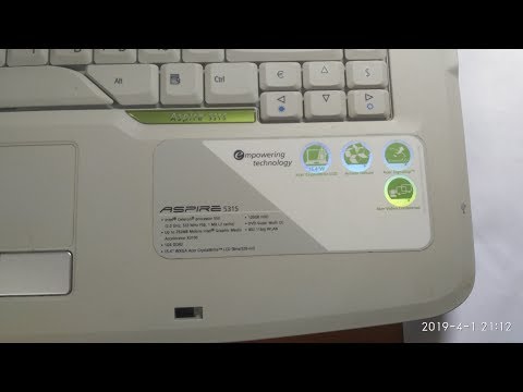 acer aspire 5315 апгрейд