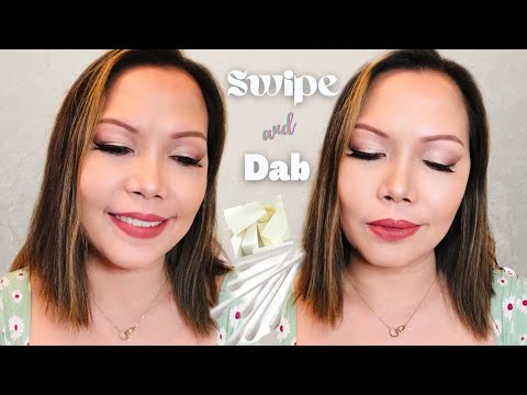Beginners Eye Makeup Tutorial | Swipe and Dab Application | Rose Champagne Eye Makeup