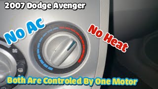Dodge NO heat or NO AC    /   2007 Dodge Avenger no ac or heat