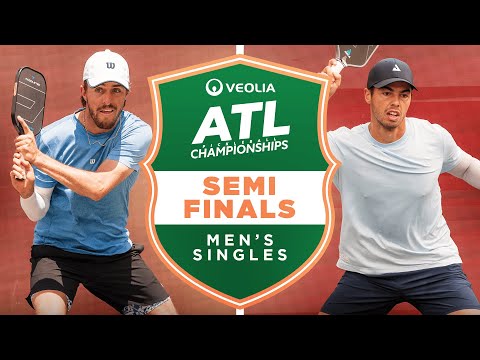 Hunter Johnson vs Ben Johns at the Veolia Atlanta Pickleball Championships