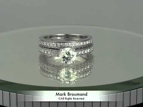 2.16ct Round Brilliant Cut Diamond Engagement Anniversary Ring- Mark Broumand