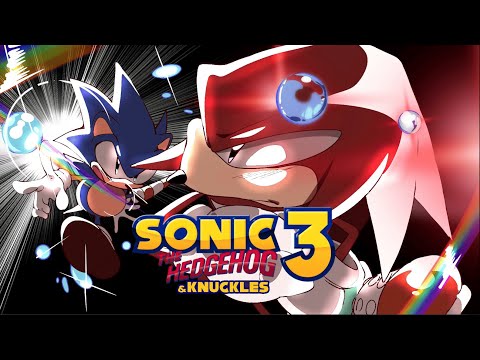 Sonic 3 & Knuckles🔥🔵🔴:Sonic vs Knuckles animation