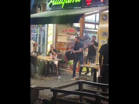 Ein ganz normaler Abend in der Berliner Sonnenallee