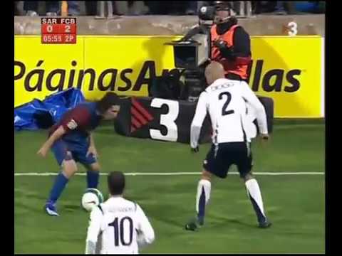 54. Lionel Messi vs Real Zaragoza (Copa del Rey 1_4 de Final) (Away) 06-07