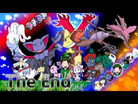 Pokemon Y walkthrough (w/ commentary) Part 50 - Credits!