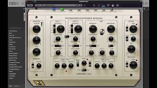Video thumbnail for Cherry Audio New Free Synth - Synthesizer Expander Module by Lennart Östman