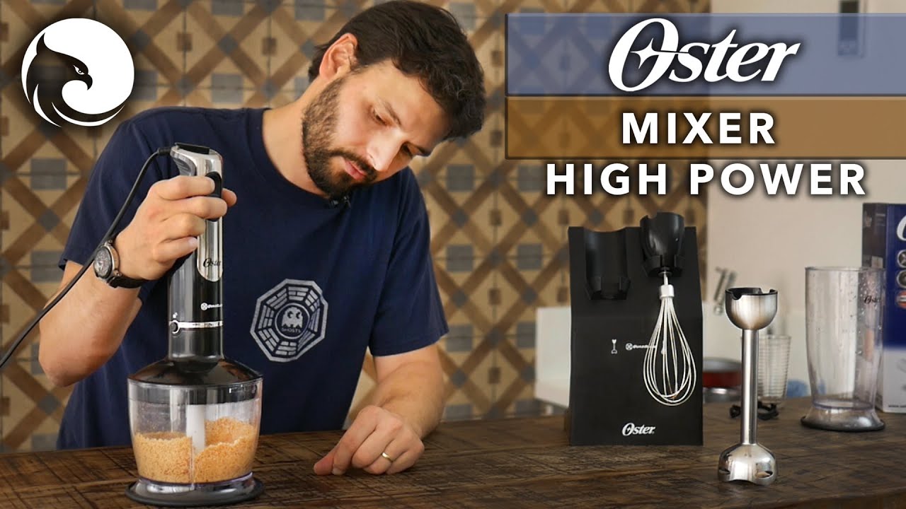 AVALIAÇÃO de MIXER Oster QuadriBlade HIGH POWER | Harpyja