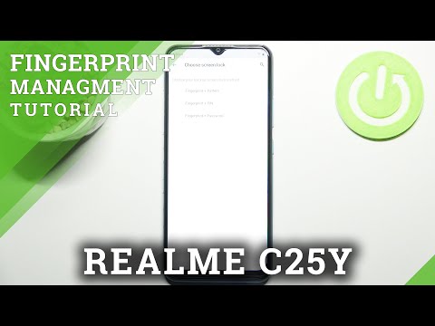 How to Add Fingerprint in REALME C25Y – Find Fingerprint Sensor