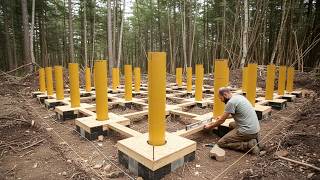 Talented Family Builds Their Dream Villa in 700 Days | Start to Finish Full process @Let's Build a House