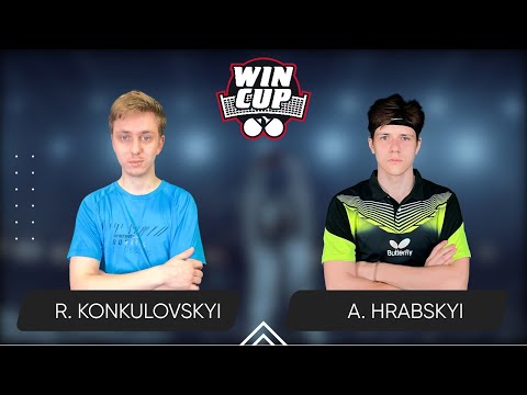 17:15 Roman Konkulovskyi - Andrii Hrabskyi 24.07.2025 WINCUP Master. TABLE 2