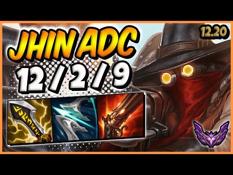 Jhin ADC vs Miss Fortune / Korea Master / Patch 12.20 / Season 12 🔥