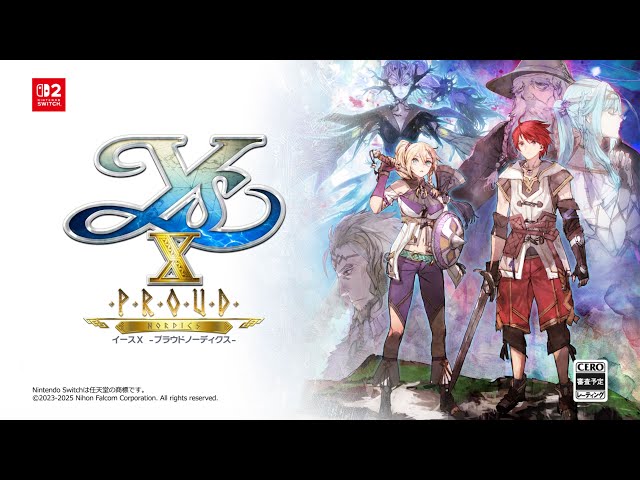 Video - Ys X: Proud Nordics (Switch 2)