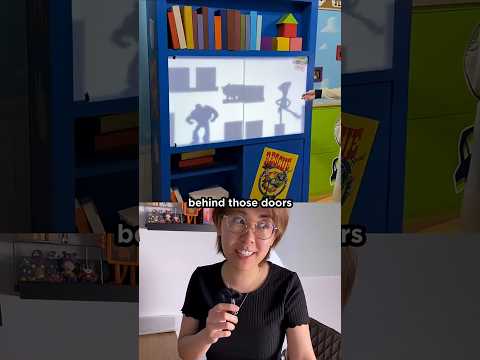 Projector Shadow Trick That's Actually Genius #creative #tech #illusion