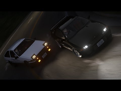[ENG CC] Assetto Corsa x Battle Stage / AE86 vs R32