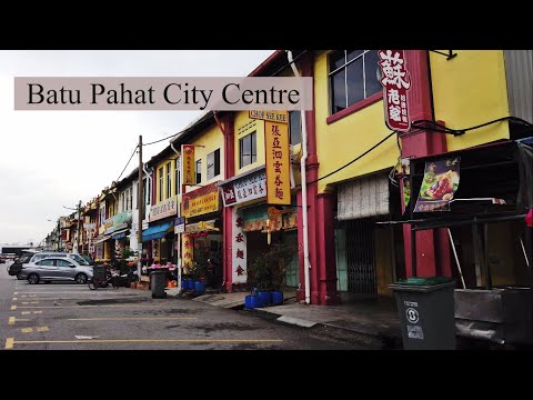 Walk around southern part of Peninsular Malaysia - Batu Pahat city centre
