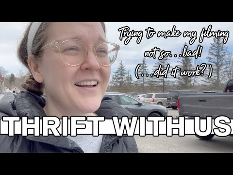 THRIFT WITH ME [Ep.125] | TRYING TO MAKE MY FILMING NOT SO BAD... | NEW THRIFT STORE!!!