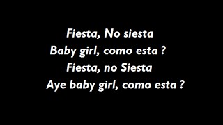Mavado - Fiesta Lyrics on Screen ( New July 2016 Dancehall ! )