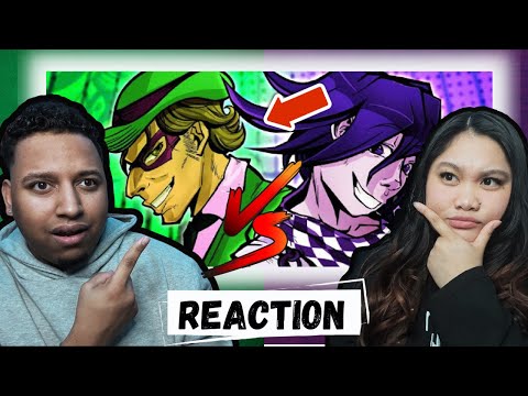 Kokichi Ouma vs The Riddler - Rap Battle by Freshy Kanal | Couple Reacts