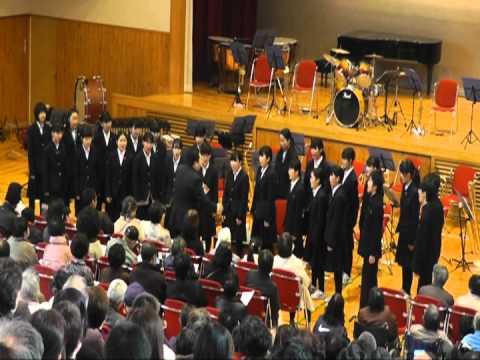 こども学科 【合唱】めばえ　木下牧子作曲（復興支援コンサートにて）