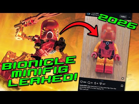 BIONICLE 2026 MINIFIGURE LEAKED! CMF Series 29