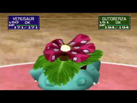 Pokemon Stadium - Defeating Psychic in Round 2 Poke Cup Master Ball with Red's HGSS Team
