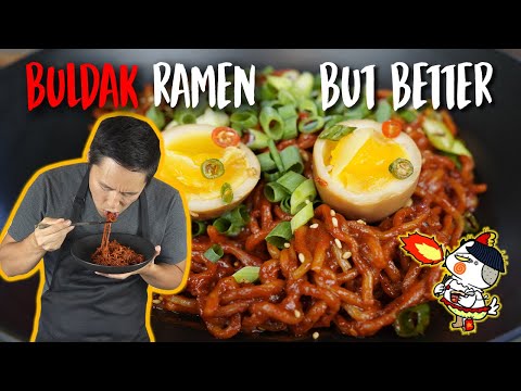 Buldak Ramen Sauce Recipe from Scratch with Capsaicin Extract – Better than Samyang Spicy Noodles