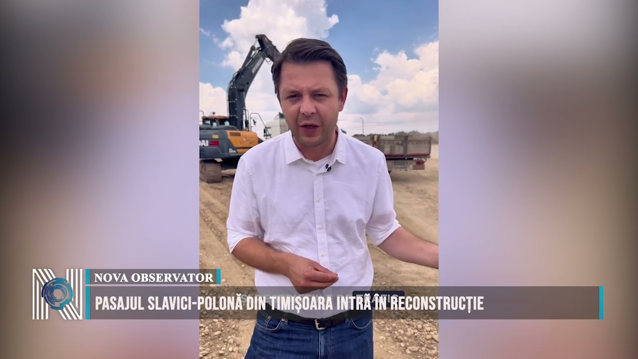Pasajul Slavici-Polonă din Timișoara intră în reconstrucție