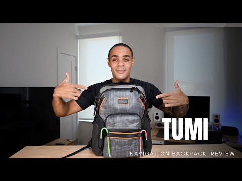 TUMI Navigation Backpack Review - 18L luxury carry bag.