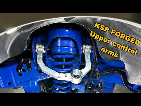 KSP Performance Aluminum Forged Upper Control Arm REVIEW/INSTALL