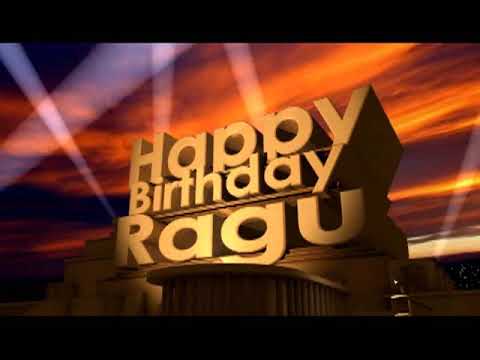 Happy Birthday Ragu