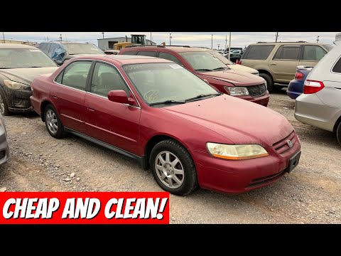 Copart Walk Around 12-31-21 PM + 212K Mile 2002 Honda Accord!