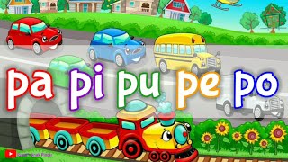 Download lagu BELAJAR MEMBACA 2 HURUF TANPA MENGEJA  UNTUK PAUD TK BA BI BU BE BO mp3