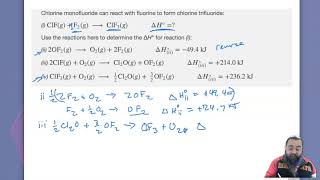 Ch 9.3e Hess's Law Complex