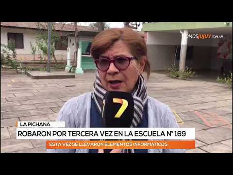 Robaron por tercera vez la Escuela 169 de Las Pichanas