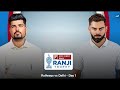 LIVE Railways Vs Delhi Day 2 IDFC First Bank Ranji Trophy 2025